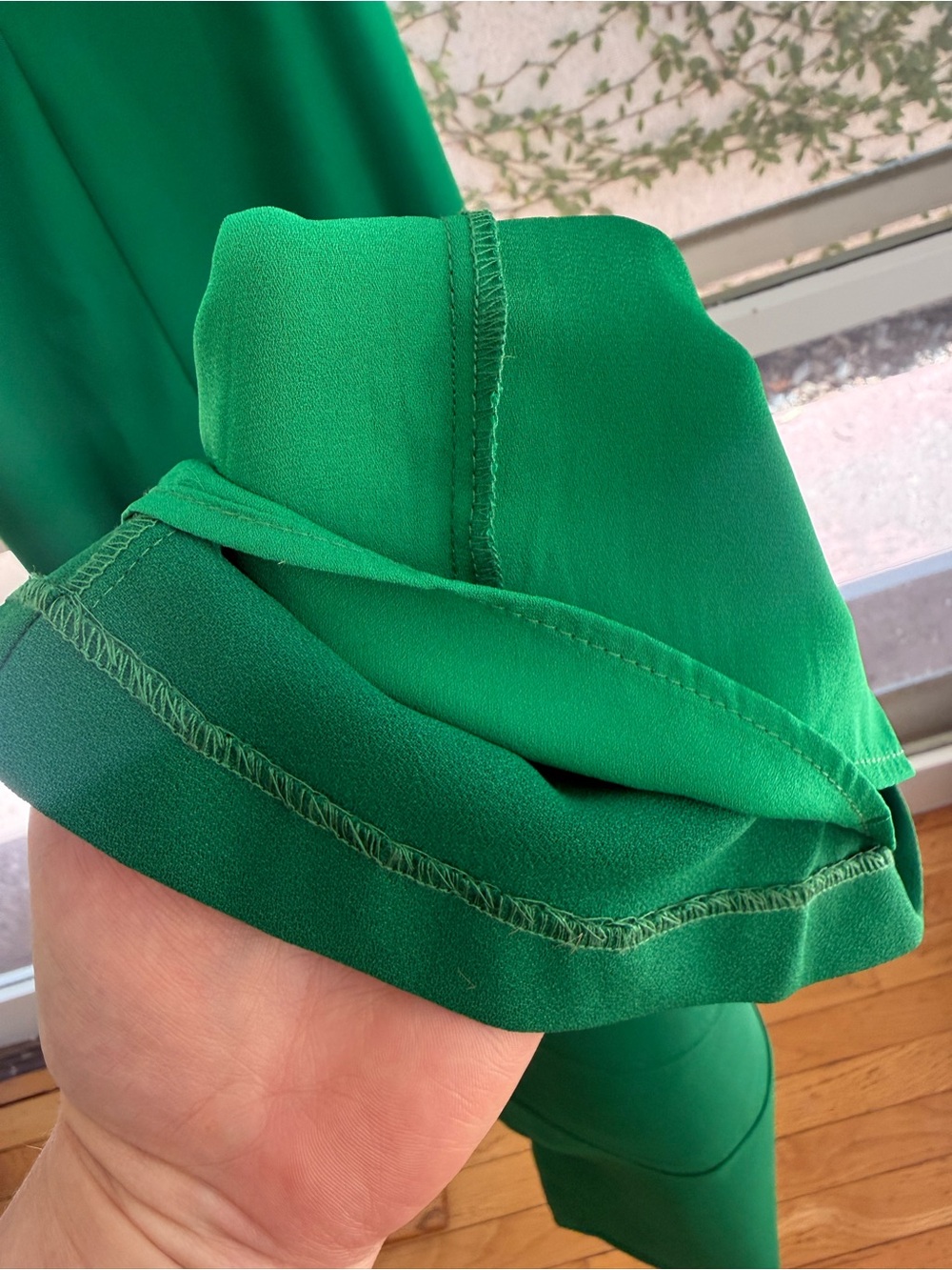 Cece Green Mod Bow Detail Maxi Dress with Pockets - Picture 10 of 16